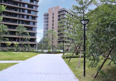 萬(wàn)科山谷小鎮(zhèn)景觀