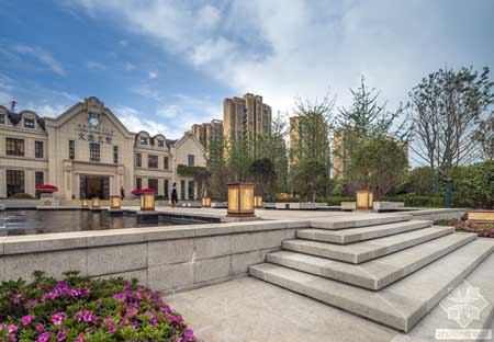合肥文德藝墅示范區(qū)景觀 
